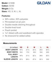 Heavy Blend™ Youth Pullover Hooded Sweatshirt-otsc