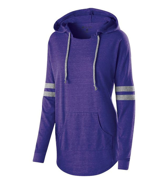 LADIES HOODED LOW KEY PULLOVER-sp