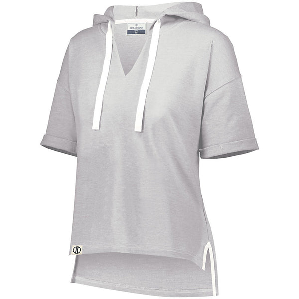 Ladies Sophomore Short Sleeve Hoodie-SMPW