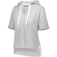 Ladies Sophomore Short Sleeve Hoodie-sp