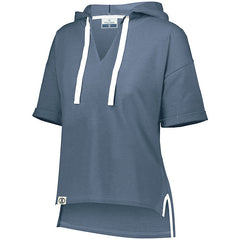 Ladies Sophomore Short Sleeve Hoodie-SMPW