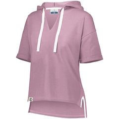 Ladies Sophomore Short Sleeve Hoodie-SMPW