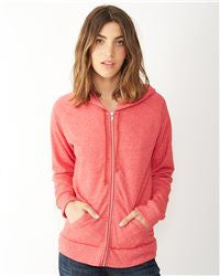 Ladies' Eco-Fleece Adrian Full-Zip Hooded Sweatshirt -EGA