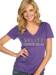 Women & Juniors Jersey Deep V Neck Short Sleeve-SD