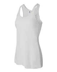 Ladie's Flowy Racerback Tank-Stealth