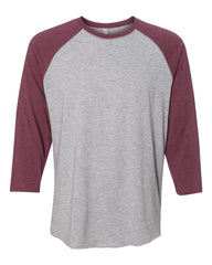 Adult Baseball Fine Jersey Tee-ehs