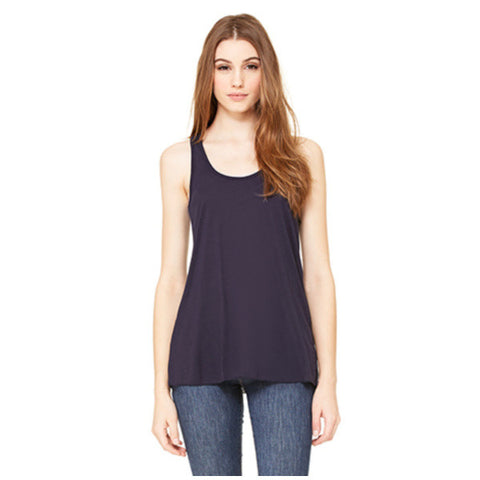Ladie's Flowy Racerback Tank-SMAS