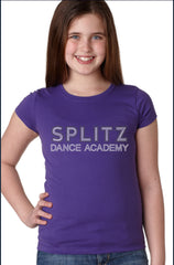 Girls Fine Jersey Tee-SD