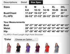 Women's & Juniors Slub Jersey Crew Neck-CIM