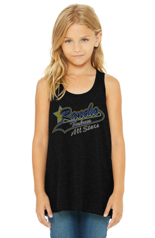 Youth Flowy Racerback Tank-RTAS