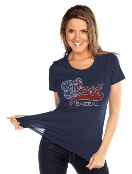 Womens & Juniors Jersey Crew Neck Short sleeve-bw