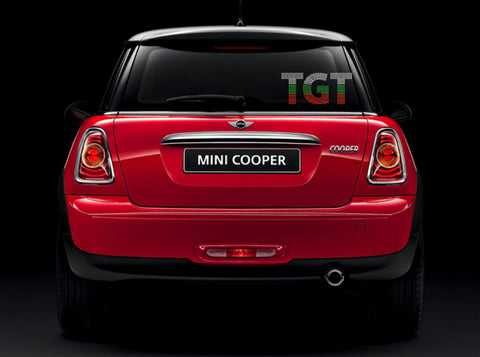 TNT Rhinestone CAR DECAL