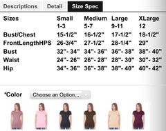 Women's & Juniors Slub Jersey Crew Neck-CIM