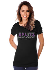 Womens & Juniors Jersey Crew Short Sleeve-sD