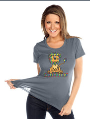 Womens & Juniors Jersey Crew Neck Short sleeve-EA