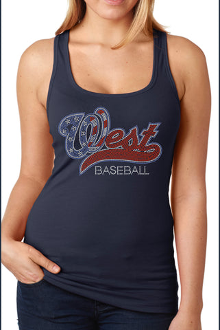 Jersey Racerback Tank-bw