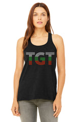 Women's Flowy Racerback Tank-tgt
