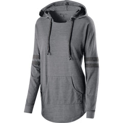 LADIES HOODED LOW KEY PULLOVER-cc