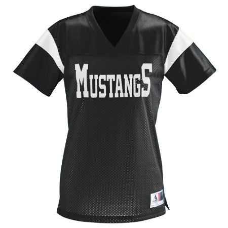 LADIES JUNIOR FIT PEP RALLY REPLICA JERSEY TEE-M