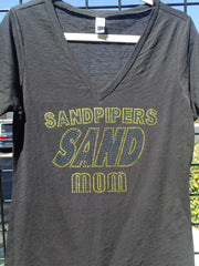 Women's Racerback Tank-Sand.
