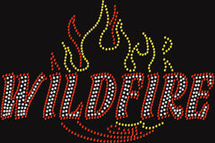 Women's Slub Jersey V Neck-wildfire