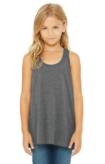 Youth Flowy Racerback Tank-HBS