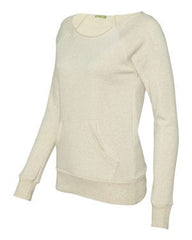 Ladies Maniac Eco-Fleece slouchy Sweatshirt-stealth