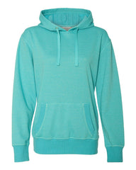 Women's Glitter French Terry Hooded Pullover-H