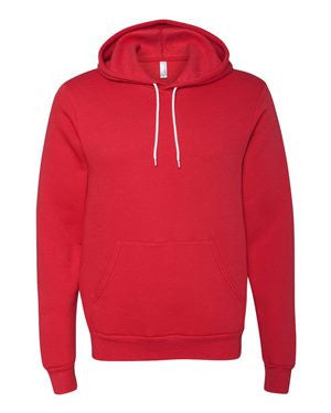 Unisex Poly/Cotton Hooded Pullover Sweatshirt-BBF