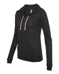 Ladies' Eco-Jersey Athletic Hooded Pullover Tee -YLGA
