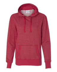 Women's Glitter French Terry Hooded Pullover-sc