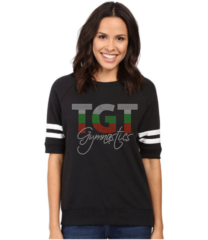 Women's Vintage French Terry Fifty Yardliner Sweatshirt-TGT