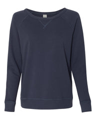 Women's Vintage French Terry Scrimmage Pullover Sweatshirt-k