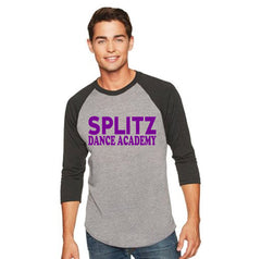 Unisex Triblend 3/4-Sleeve Raglan-SD