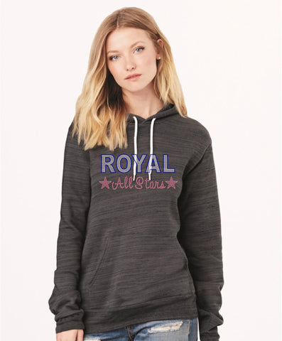 Bella + Canvas - Unisex Hooded Pullover Sweatshirt-royal