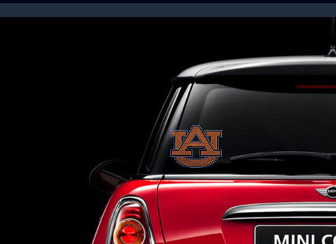 Auburn University Rhinestone Car Decal
