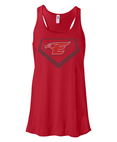 Women's Flowy Racerback Tank-EHS