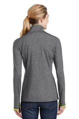 Ladies Sport-Wick stretch contrast full zip jacket