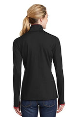 Ladies Sport-Wick stretch contrast full zip jacket-sm