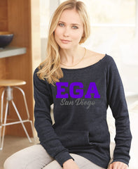 Ladies Maniac Eco-Fleece Sweatshirt-EGA