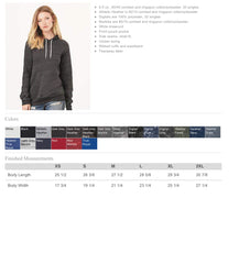 Bella + Canvas - Unisex Hooded Pullover Sweatshirt-REIMS Sciences