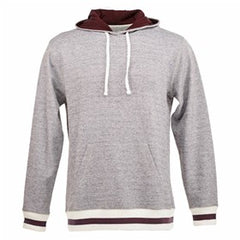 Peppered Fleece Lapover Hooded Pullover (Unisex)-Knights