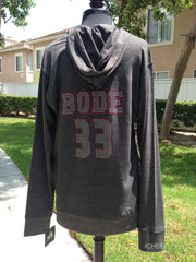 Sport Lace Jersey Hooded Pullover Tee